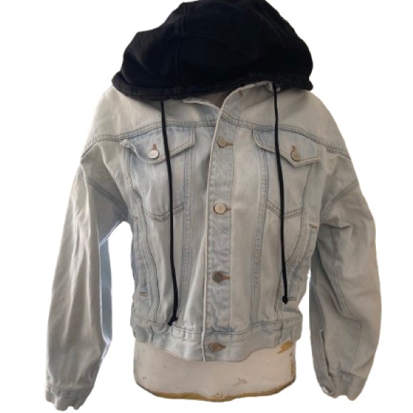 ๐ Zara TRF Collection Jacket With Removable Hood Size S - Picture 1 of 10